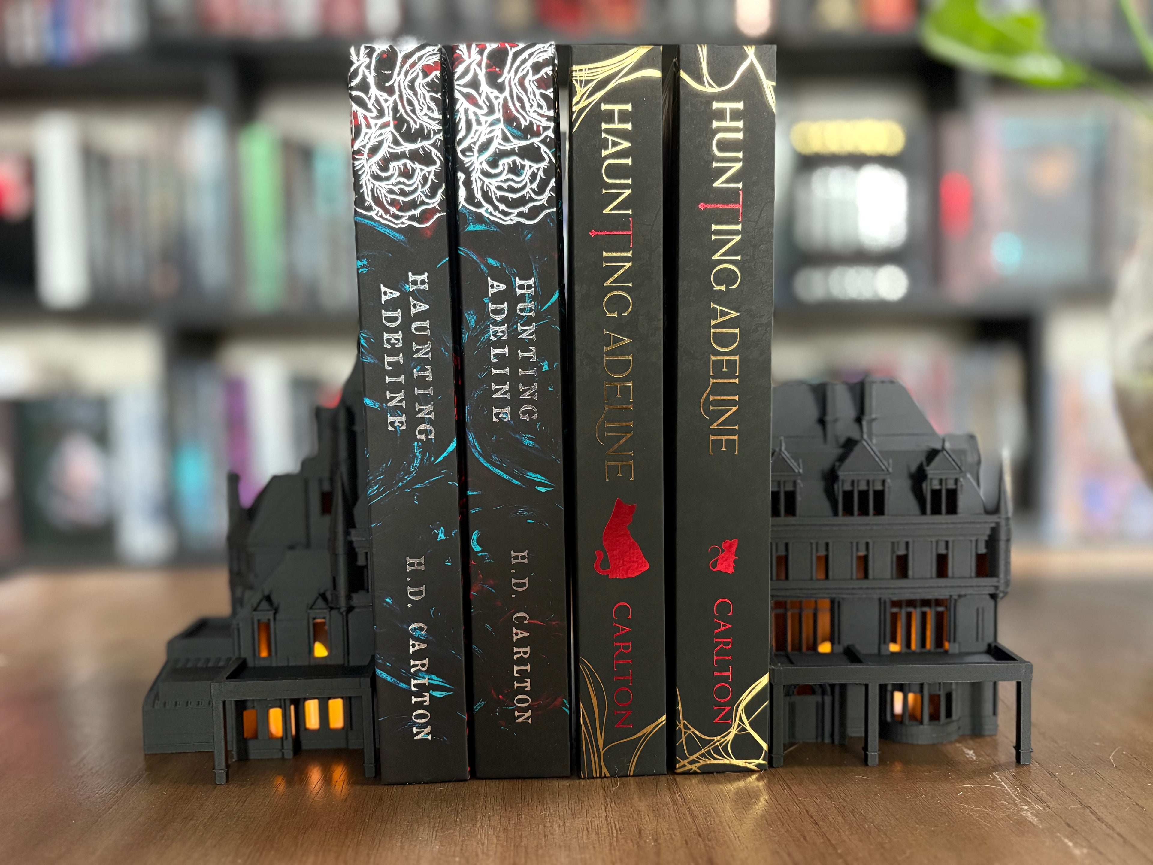 Haunted House Bookends