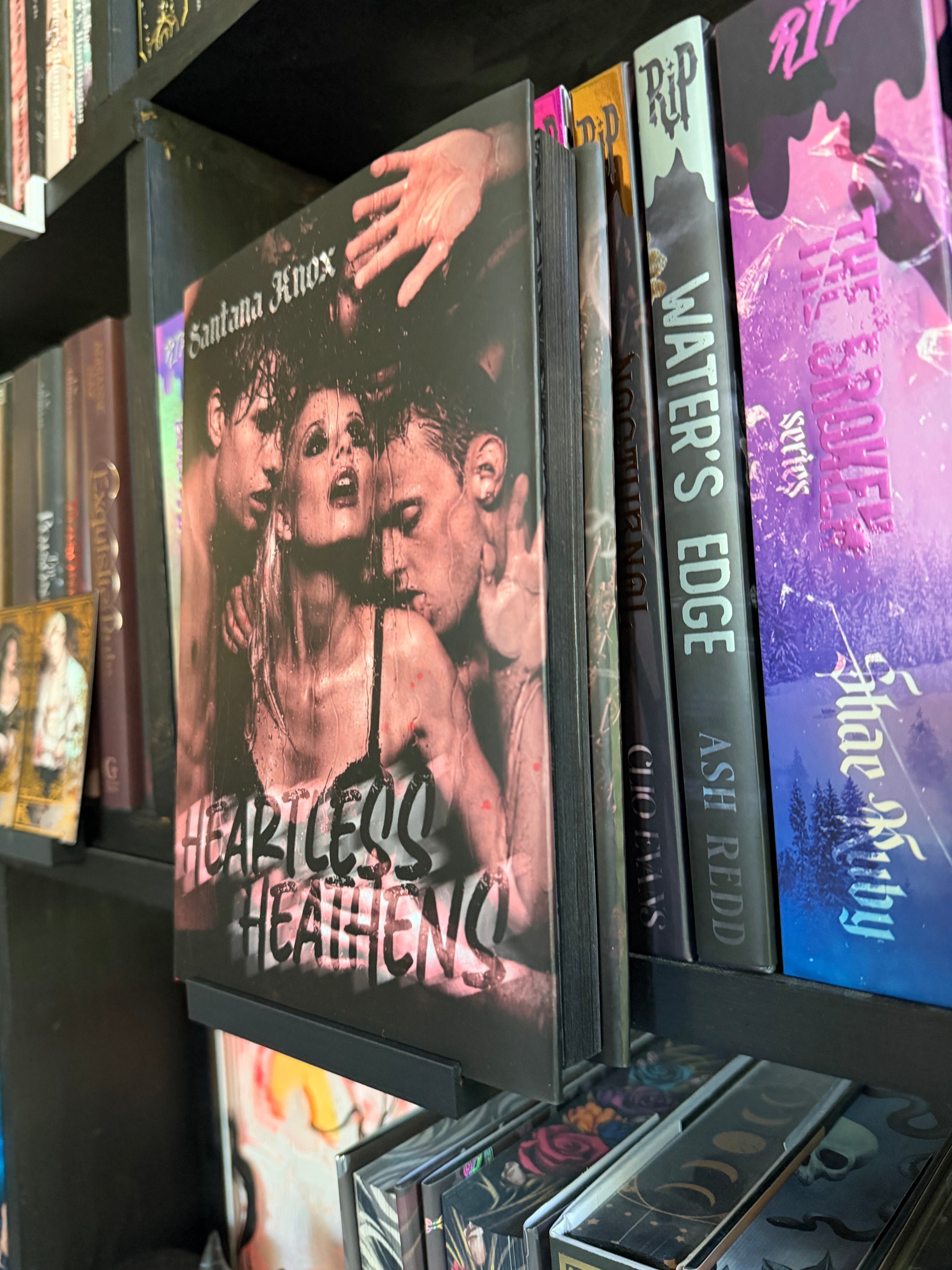 Front face book display
