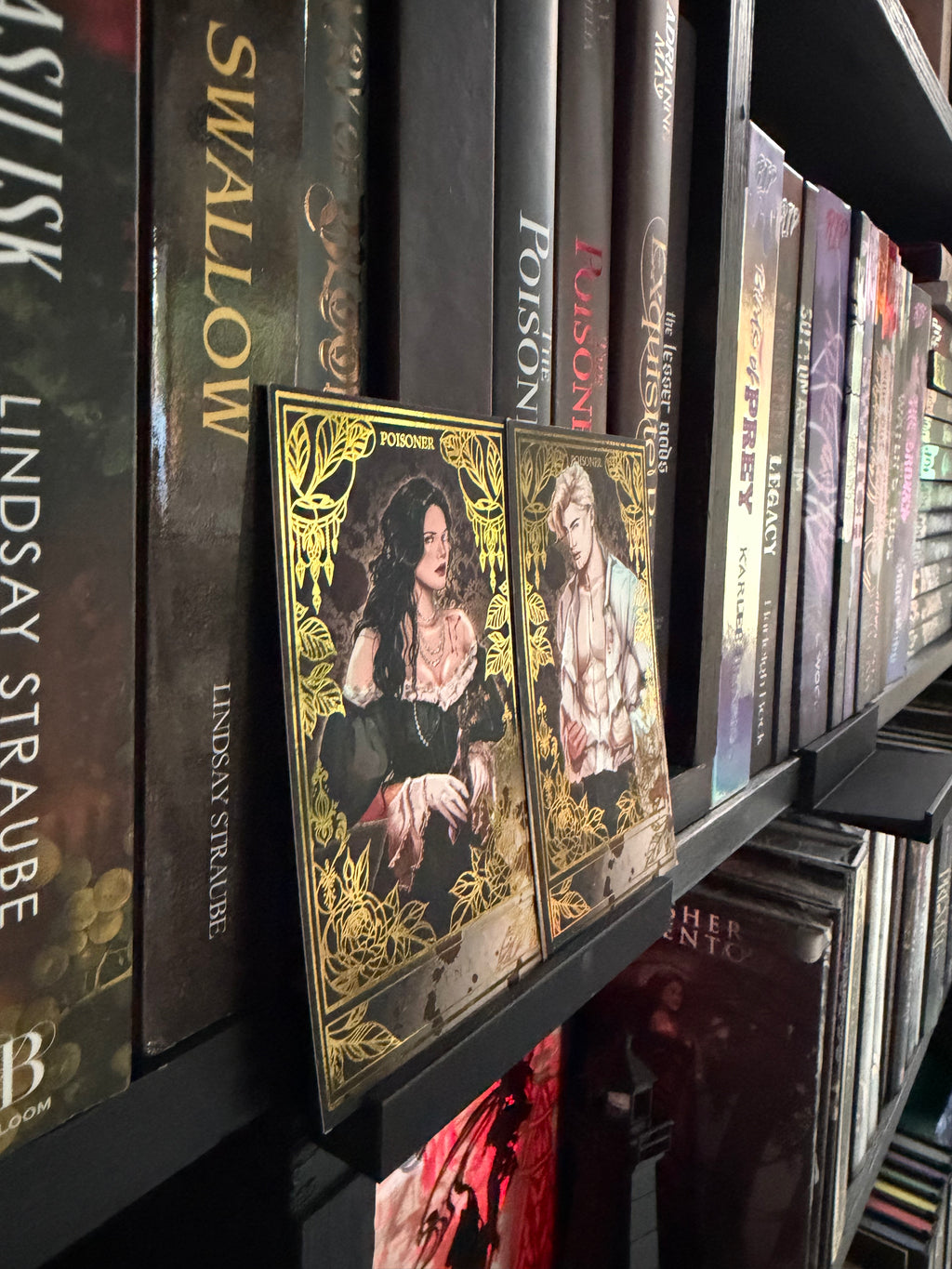 Card/Print front of shelf display