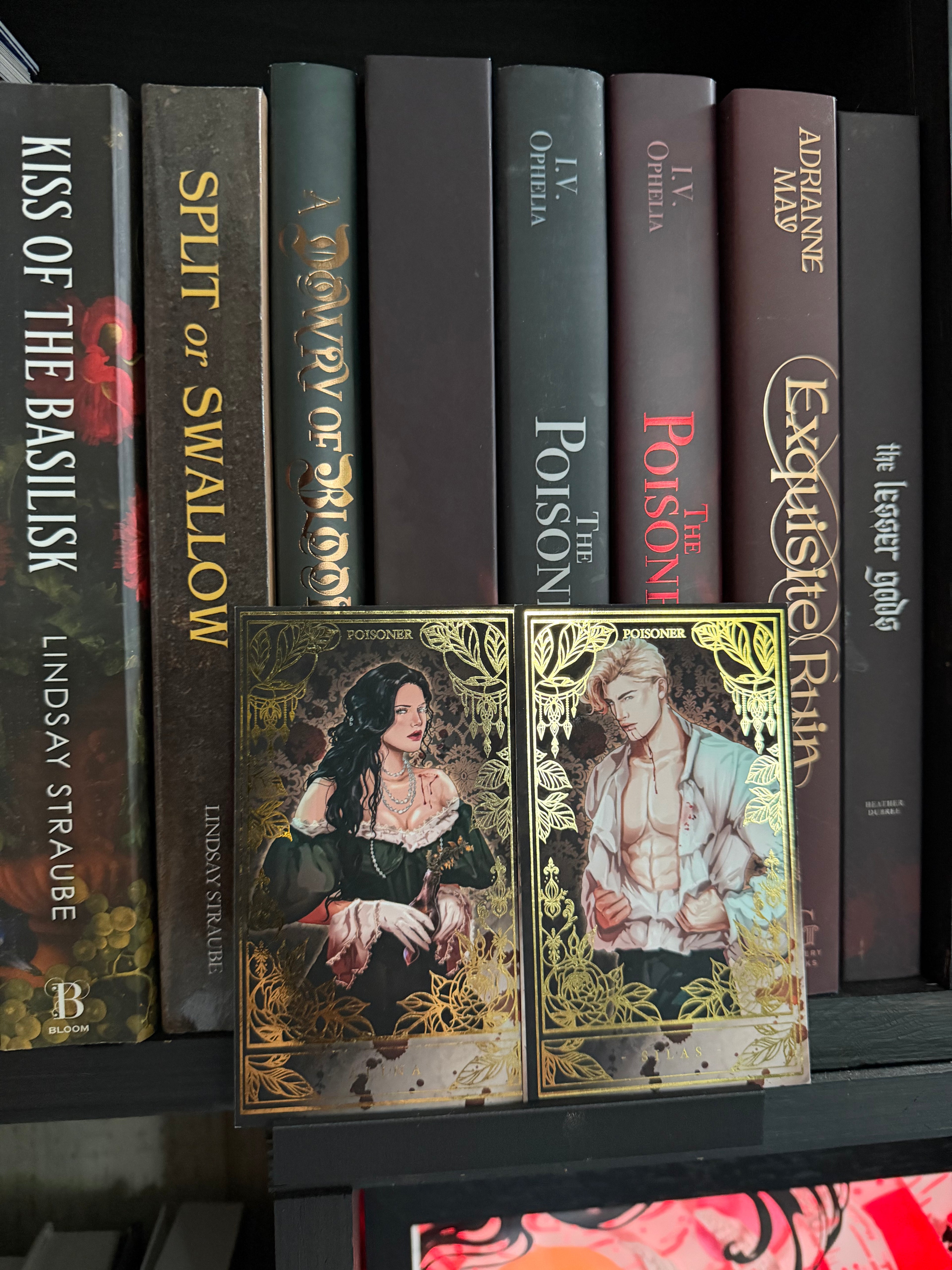 Card/Print front of shelf display